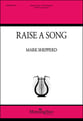 Raise a Song SATB choral sheet music cover